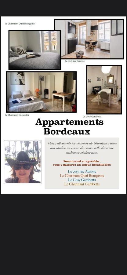 Les Appartements A Gambetta Burdeos Exterior foto